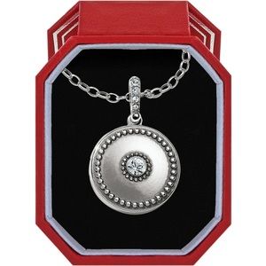 Brighton Twinkle Small Round Locket Necklace